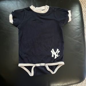 NYY majestic one piece navy outfit